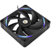 Nzxt f140x RGB-Gehäuselüfter (schwarz, 140 x 140 x 30 mm, PWM) - afbeelding 1