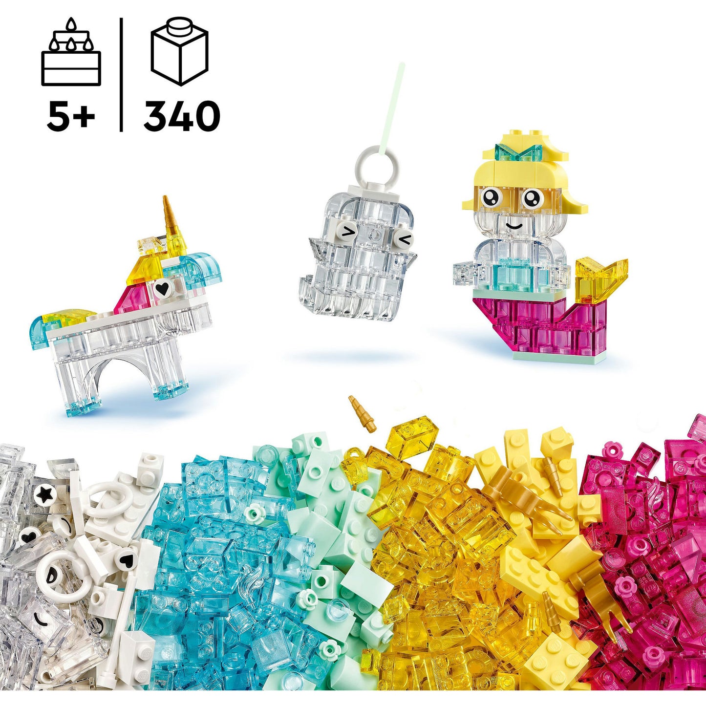 LEGO 11040 Klassische magische transparente Box