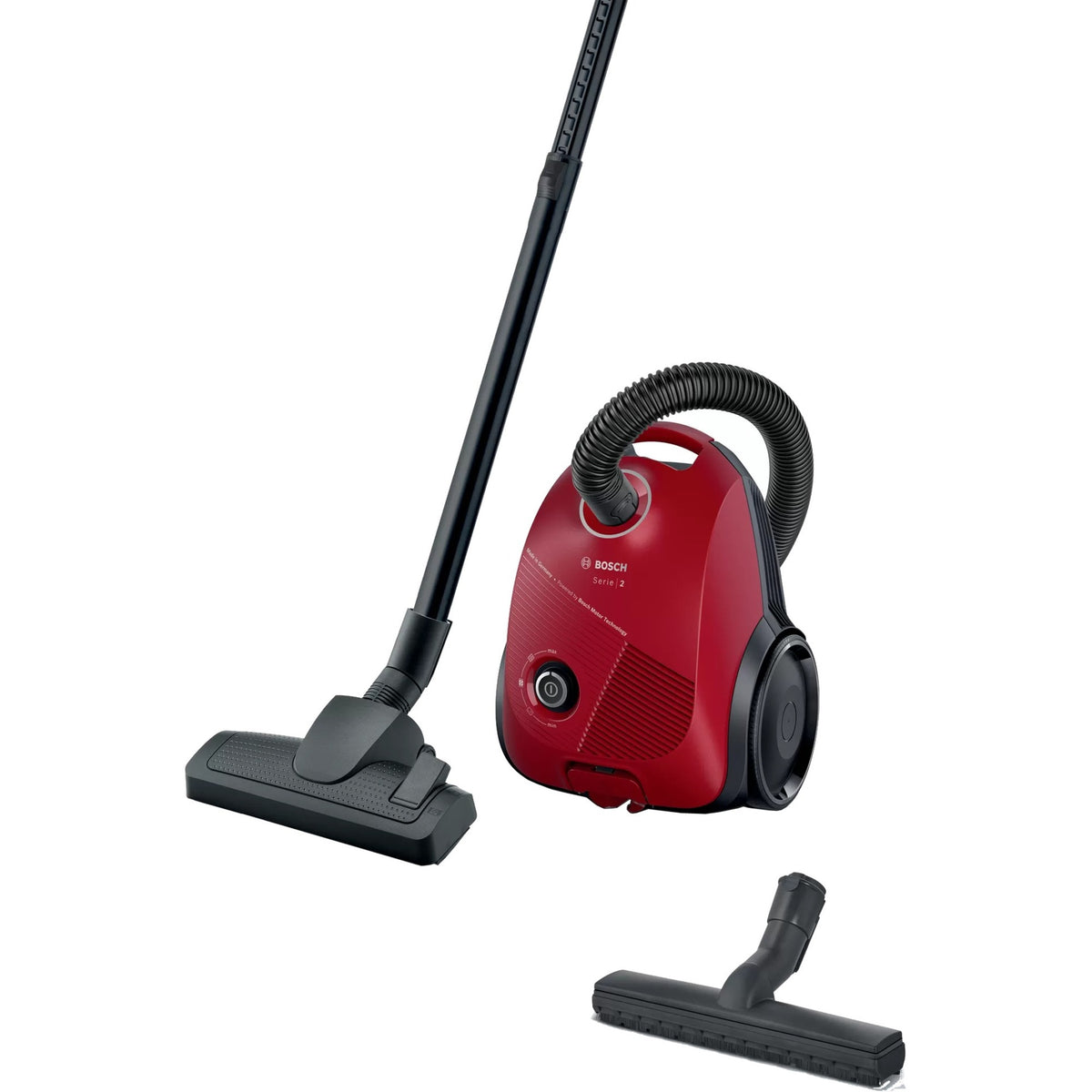 BOSCH Series 2 Vakuumreiniger mit BGBS2RD1H -Tasche