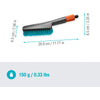 Gardena Clean System Handbrush S hart, mit Schlauchverbindung