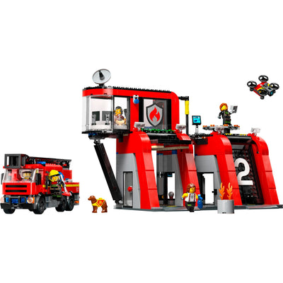 Lego LEGO City 60414 Feuerwache und Feuerwehrauto