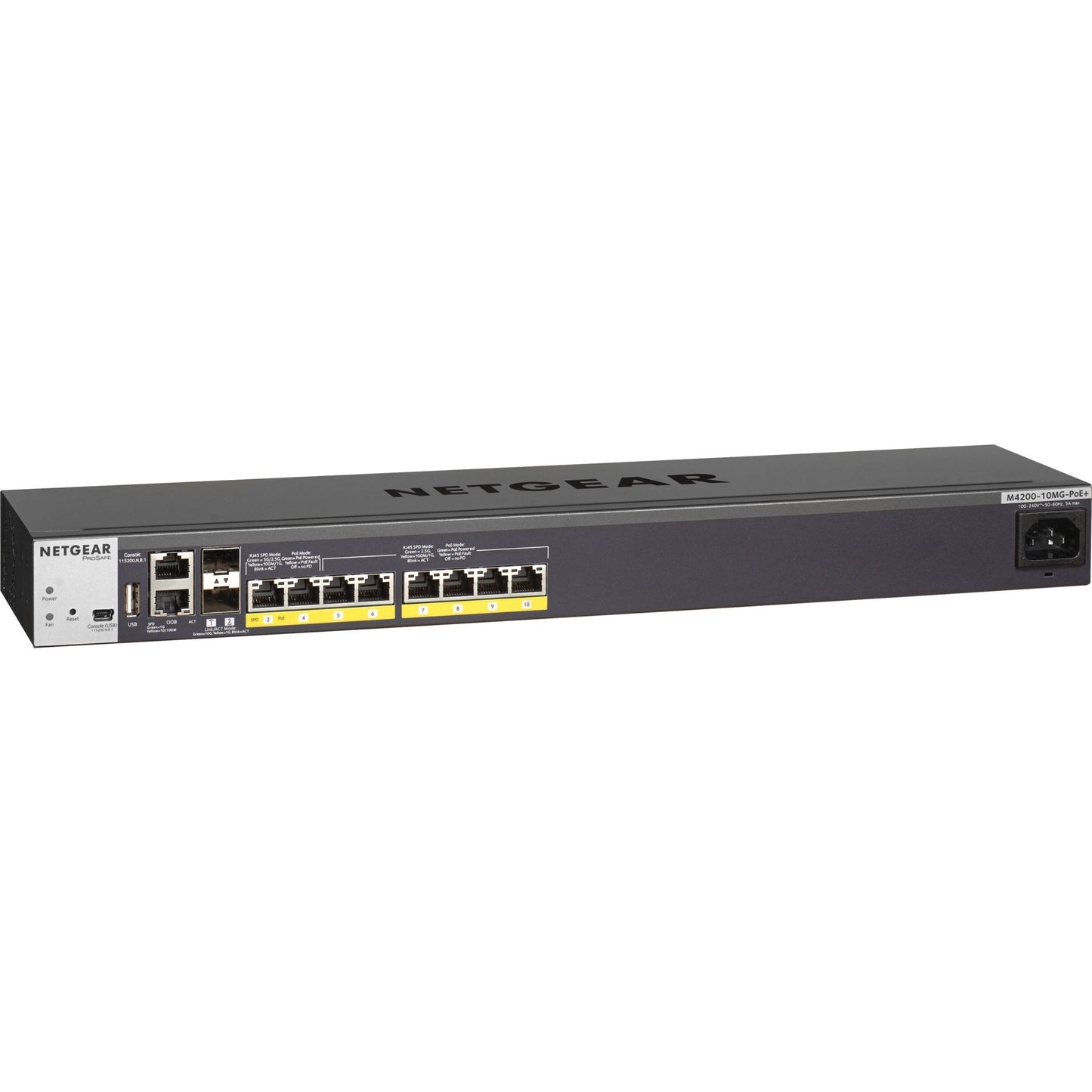 Netgear Prosafe M4200-10mg-poe+