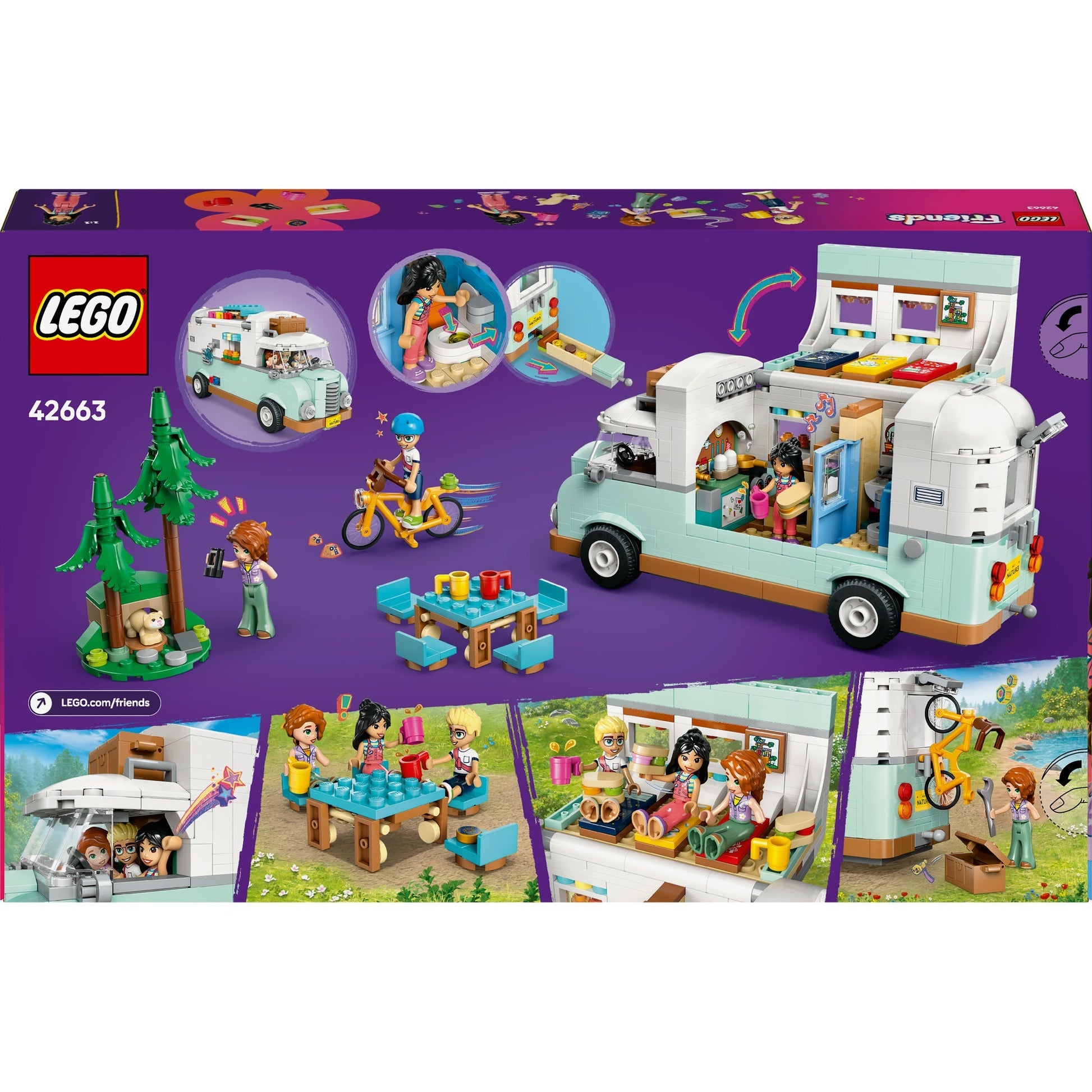 Lego Lego Freunde 42663 Camper Abenteuer mit Freunden