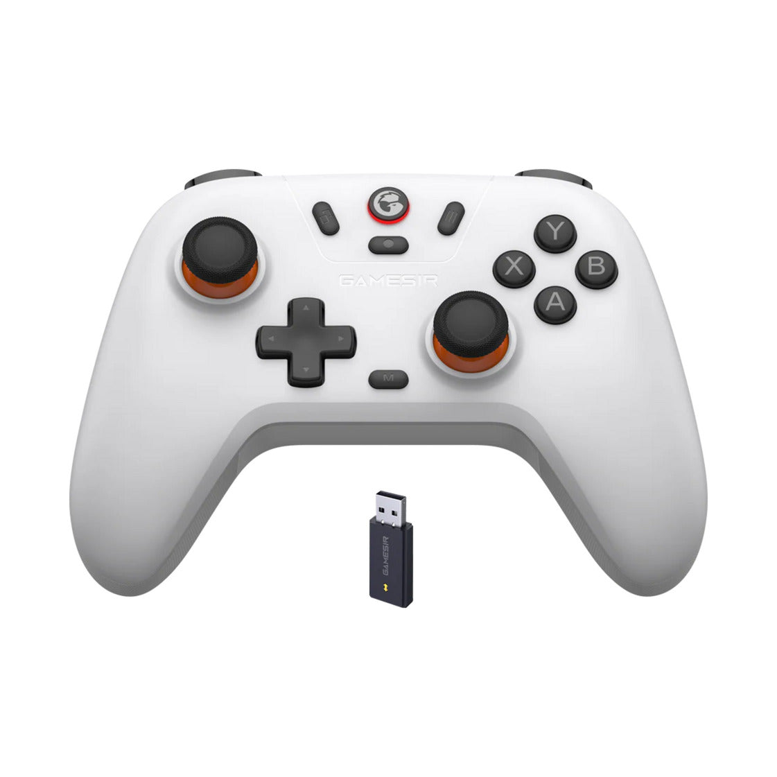 Gamesir Nova Lite Multiplattform-Controller (weiß, PC, Steam, Android, iOS, Switch, Bluetooth 2,4 GHz USB)