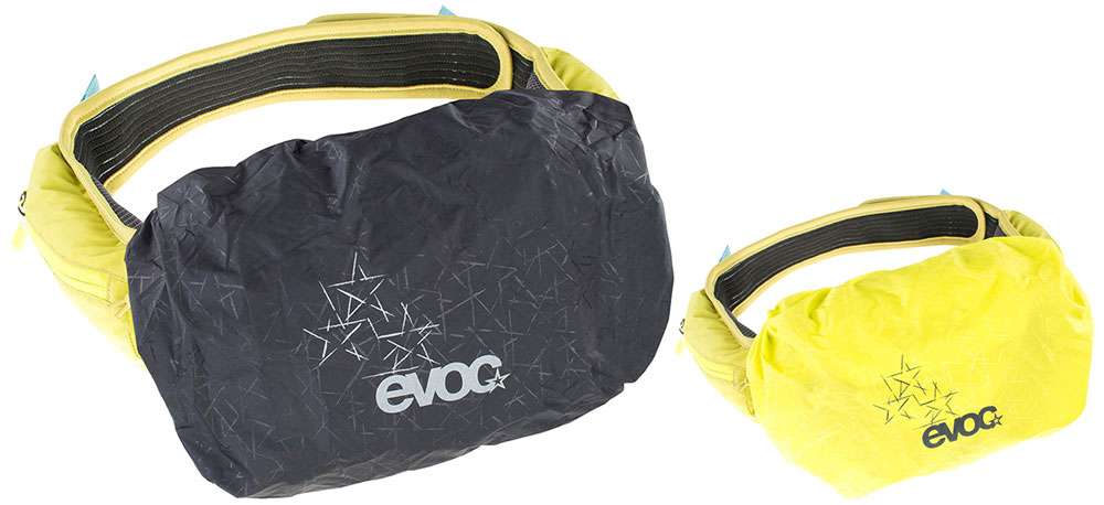 Evoc-Hüfttasche mit Regenschutz und Ärmeln