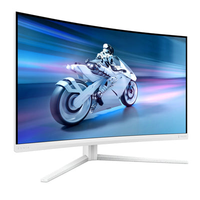 Philips Evnia 32m2c5501 00 31,5 gebogener Gaming-Monitor (weiß, 2x HDMI, Display-Port, 180 Hz)