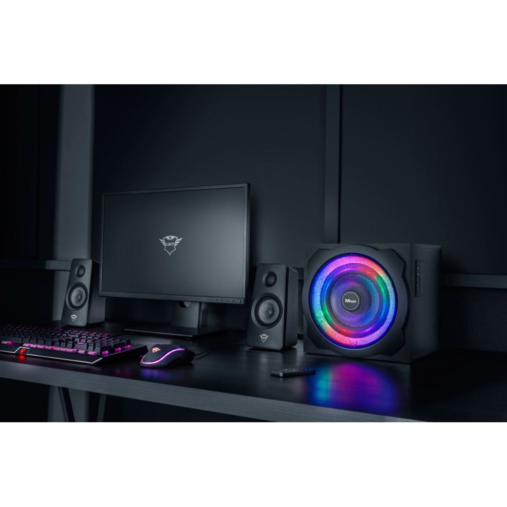 Vertrauen Sie GXT 629 Tytan RGB beleuchtet 2.1 Lautsprecher Set