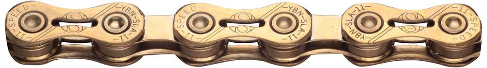 YBN Sla H-11 Ti-N Gold 11-fach Kette