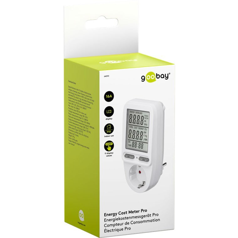 Goobay Digital Energy Cost Meter Pro Pro