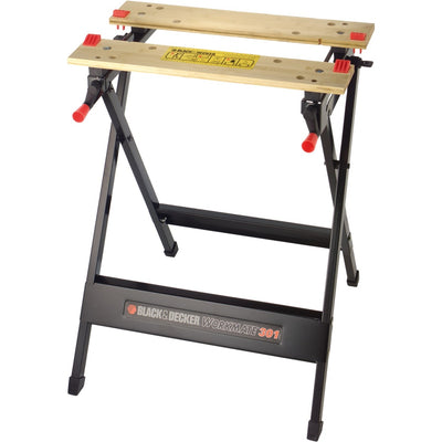 Black+Decker WM301 Workmate Klappwerkbank | Höhe 760 mm – wm301-xj