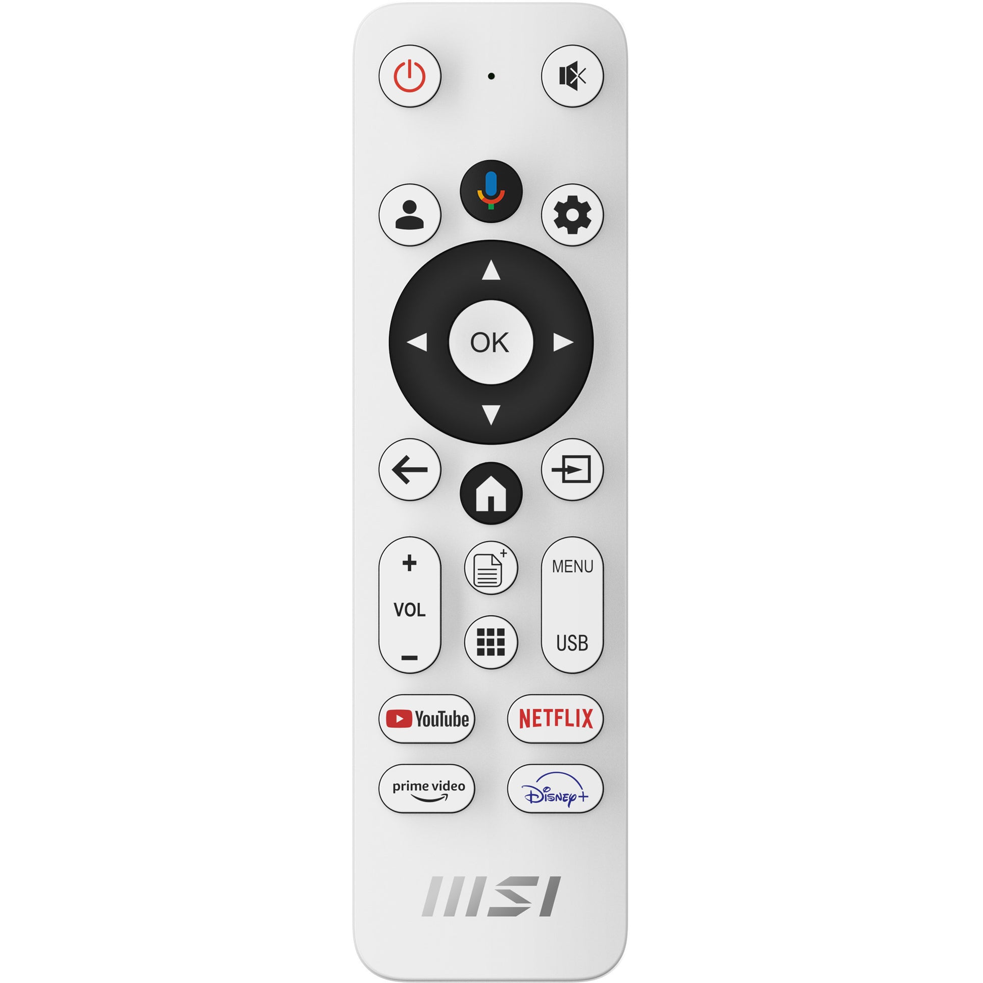 MSI Modern MD272UPSW 27 4K UHD Monitor (Weiß, HDMI, DisplayPort, 2x USB-A, USB-C, Wi-Fi 5, BT, RJ-45)