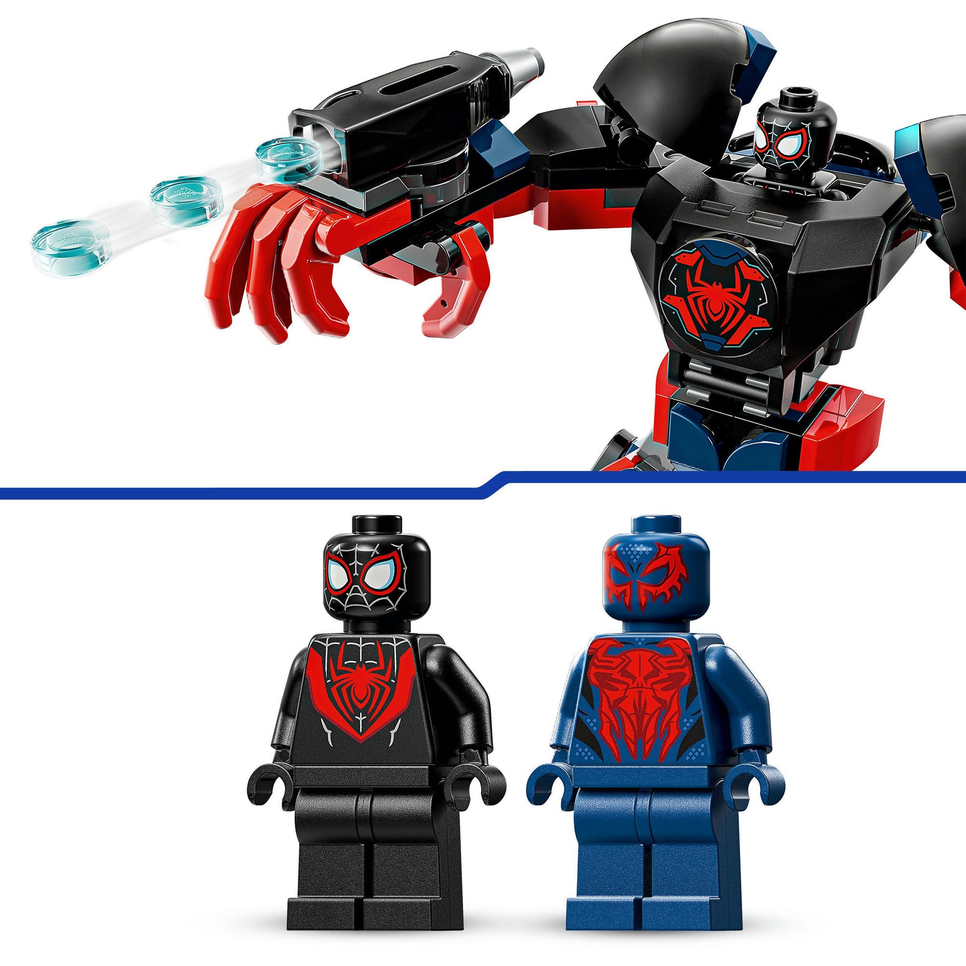 Lego Marvel 76337 Meilen Morales Mech vs. Spider Man