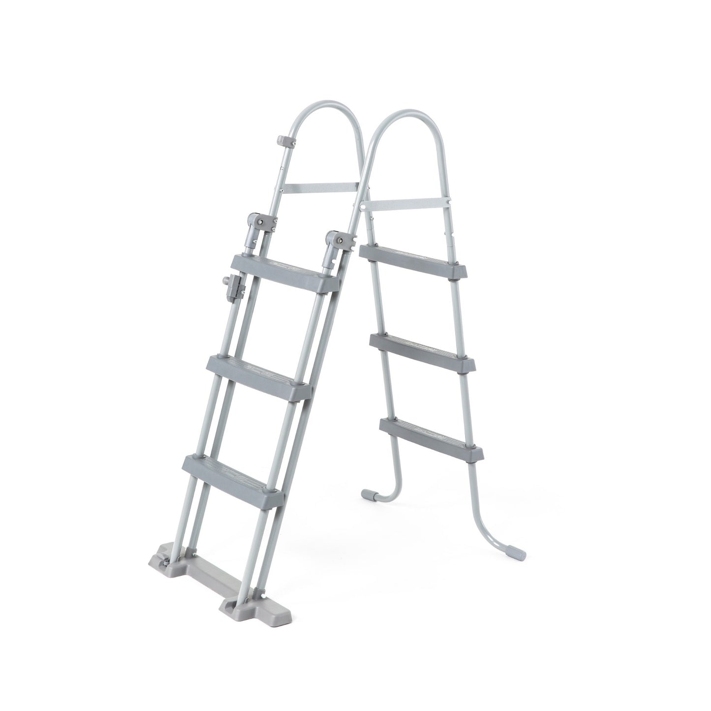 BESTWAY Schwimmbad Stromstahl Set Rechteck Rattan 404
