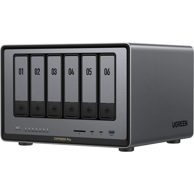 Ugreen nasync dxp6800 pro (grau, 2x 10GB, HDMI, Thunderbolt 4 (40GB s))