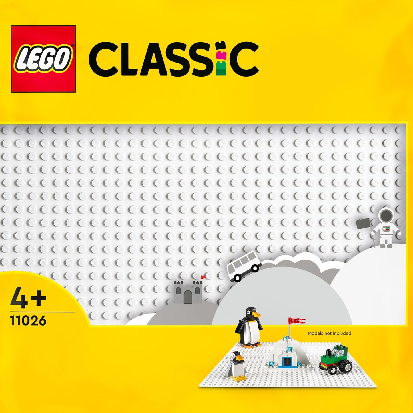 Lego Lego 11026 Gebäudeplatte Weiß