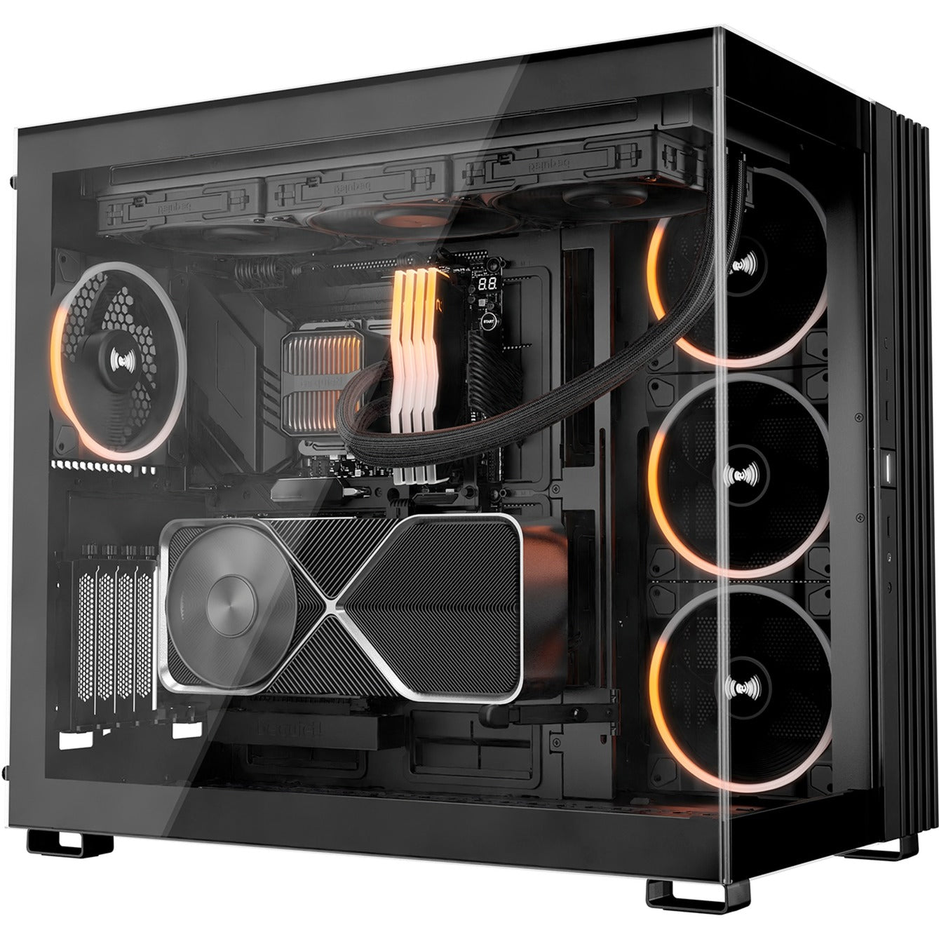 Ruhig sein! Silent Loop 3 420 Wasserkühlung (schwarz, 4-Pin-PWM)
