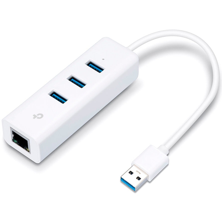 TP-Link USB 3.0 3 Port Hub Gigabit Ethernet Adapter 2 i