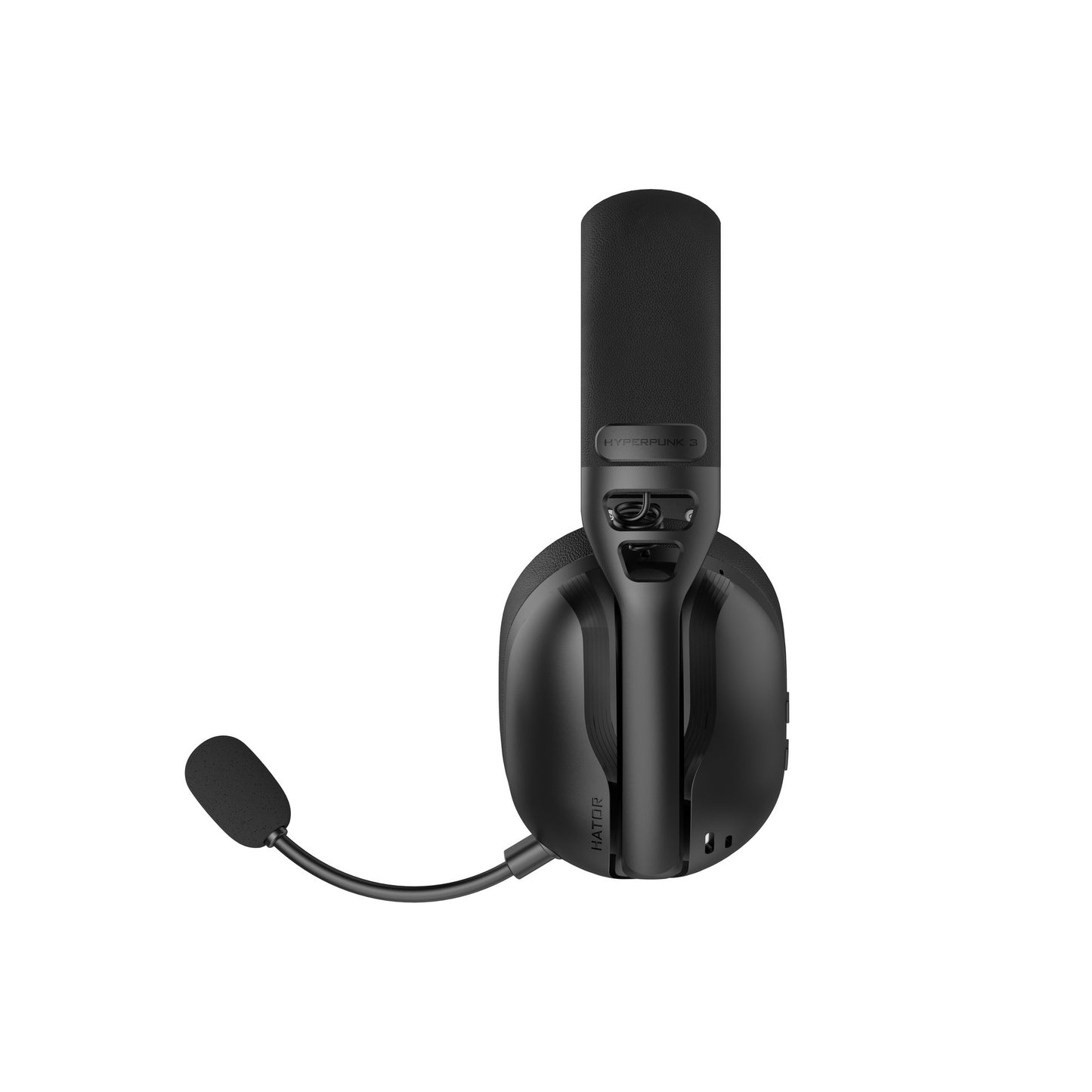 Hator Hyperpunk 3 kabelloses Over-Ear-Gaming-Headset (schwarz, 2,4 GHz Bluetooth 5.4 USB-C)