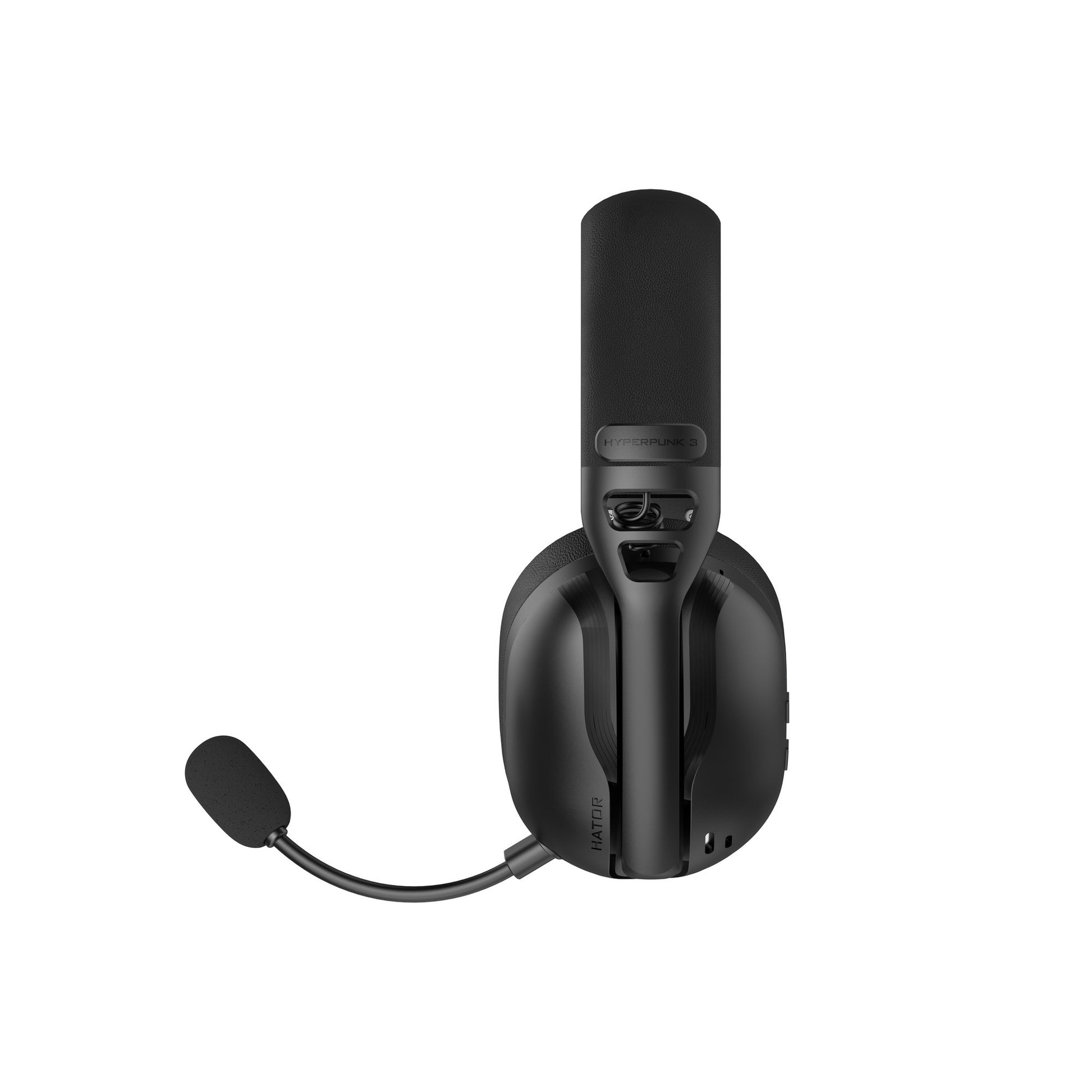 Hator Hyperpunk 3 kabelloses Over-Ear-Gaming-Headset (schwarz, 2,4 GHz Bluetooth 5.4 USB-C)