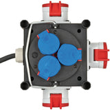 Brennenstuhl kompakter Gummistromverteiler BSV 3 ls e 16 2 i - afbeelding 2
