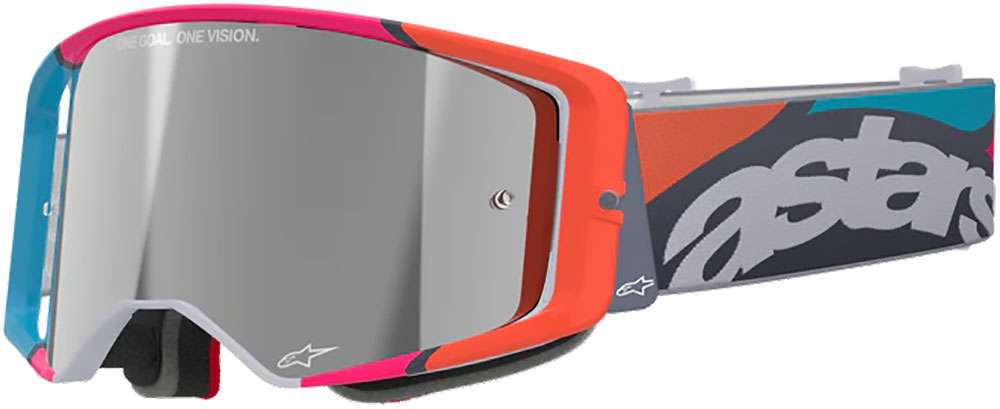 Alpinestars Supertech Stream (Spiegelsilber) – MTB-Brille