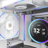Nzxt f120x RGB-Gehäuselüfter (weiß, 120 x 120 x 30 mm, PWM)
