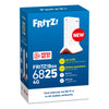 Fritz! Box 6825 4G Edition internationaler WLAN-LTE-Router (weiß rot, Mesh-WLAN, 4G 3G)
