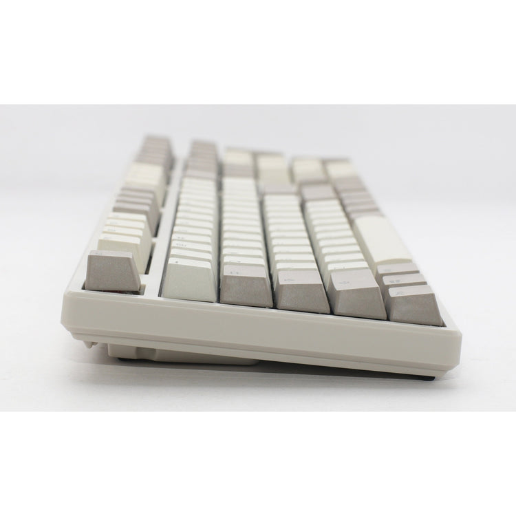 Ducky Origin Vintage, Tastatur (grau, US-Layout, Cherry MX Red, Hot Swap, PBT Double-Shot-Tastenkappen)
