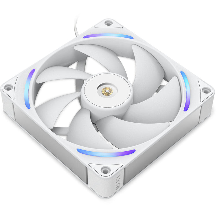 Nzxt f140x RGB-Gehäuselüfter (weiß, 140 x 140 x 30 mm, PWM)