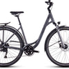 Cube Touring Pro Easy-Entry-Platte in Grau und Metall