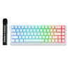 Mchose Ace 68 Hall-Effekt-Magnetschalter-Gaming-Tastatur (weiß, US-Layout, Ice Rhino Magnetic, 60 %, RGB, Hot-Swap, USB-C, Hall-Effekt-Sensor)