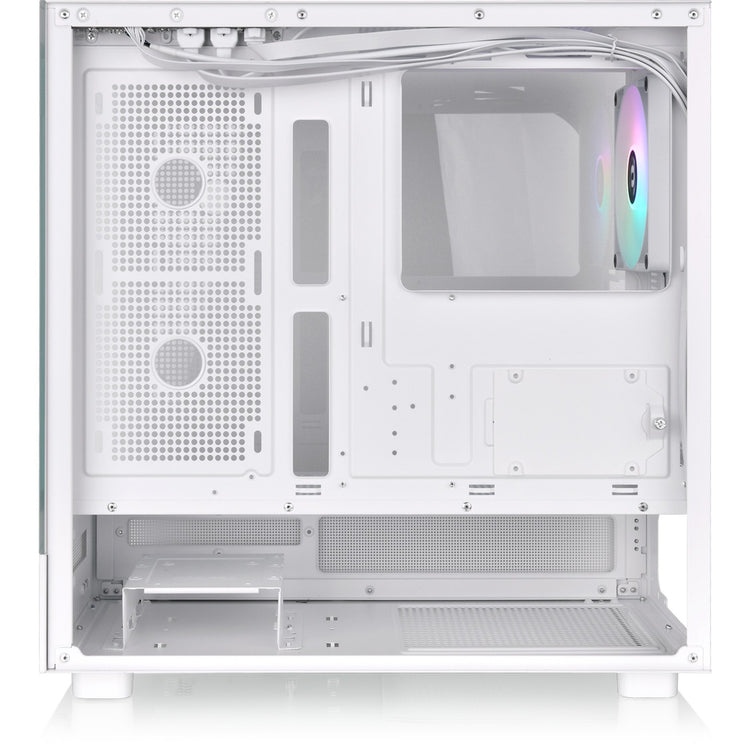 Thermaltake View 270 tg argb - Snow Midi-Tower-Gehäuse (weiß | 2x USB-A | 1x USB-C | RGB | gehärtetes Glas)
