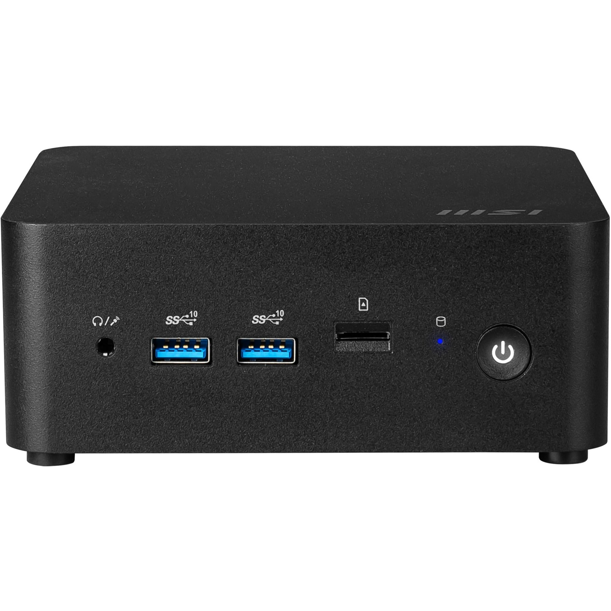 Msi Cubi Nuc 1mg-001eu Mini-PC (schwarz | Core 7 150u | Intel-Grafik | 16 GB | 1 TB SSD | epeat silber registriert)