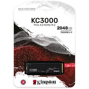 Kingston KC3000 2 TB SSD (Schwarz, SkC3000S 2048G, PCIe 4.0 NVMe, M.2 2280) - afbeelding 3