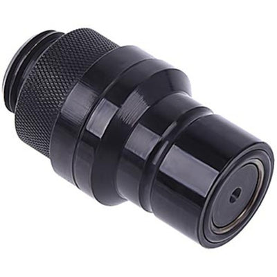 Alphacool Eiszapfen Schnellverschlussstecker G1 4 AG - tiefschwarzer Verschluss (schwarz)