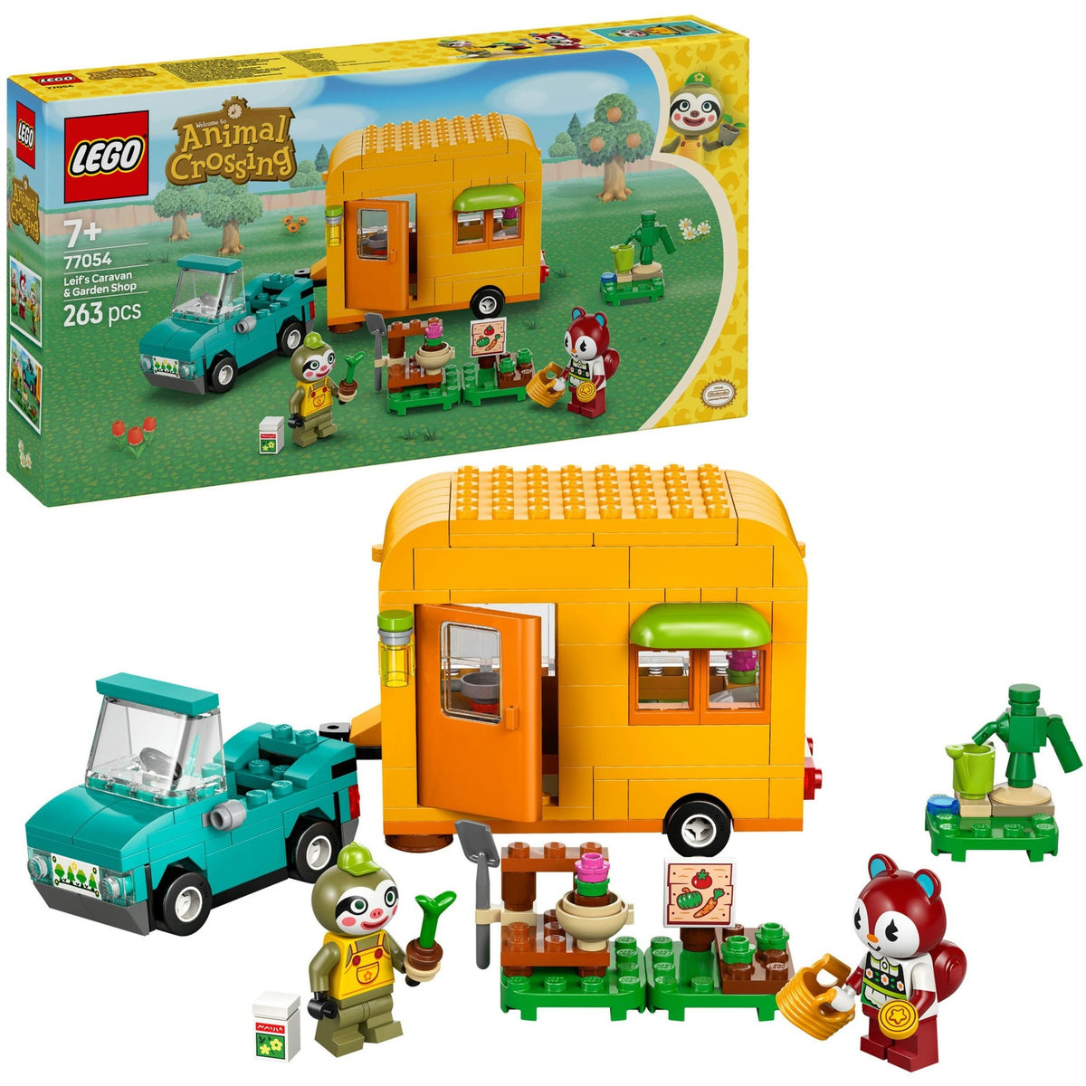 Lego Lego Animal Crossing 77054 Leifs Caravan und Tuinwinkel