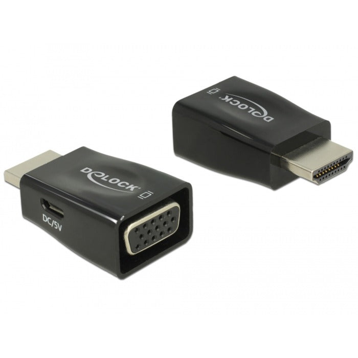 Delock HDMI-A MALE> VGA FEMALE ADAPTER
