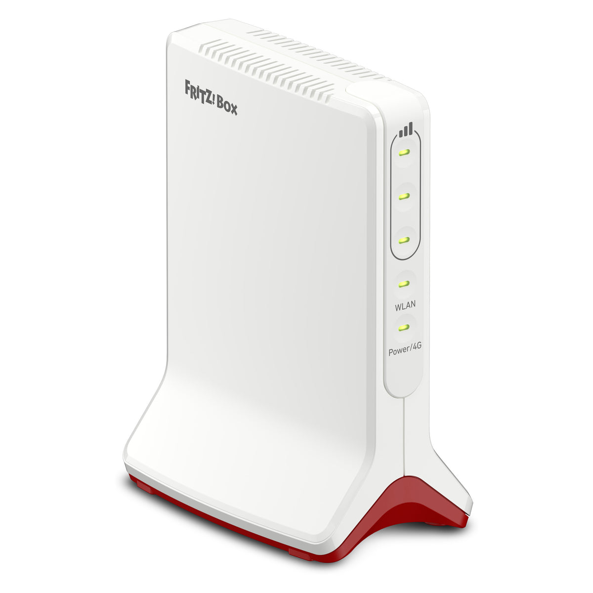 Fritz! Box 6825 4G Edition internationaler WLAN-LTE-Router (weiß rot, Mesh-WLAN, 4G 3G)
