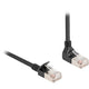 Delock RJ45 Network Cable Cat.6a S ftp Slim 90 ° nach oben a