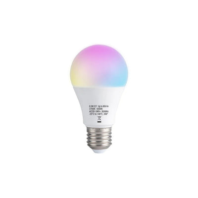 Shelly mehrfarbige Glühbirne E27 Gen3 LED-Lampe (weiß, 2700–6500 K, WLAN, Bluetooth, dimmbar)