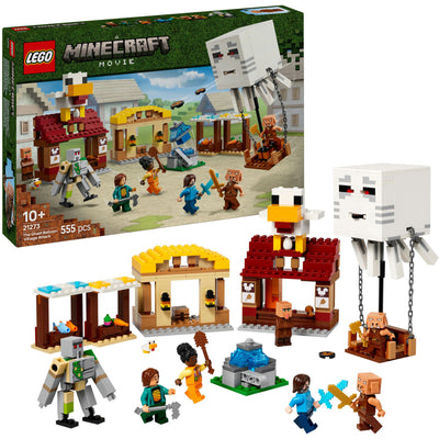 Lego Minecraft 21273 Der ghast-Ballon-Angriff auf das Dorf