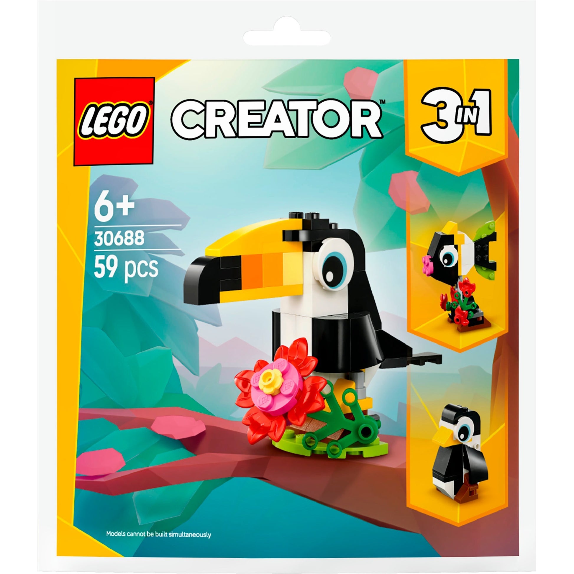 LEGO 30688 Schöpfertasche Tropical Toucan