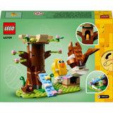 LEGO ICONIC 40709 Animal Play Garden im Frühjahr - afbeelding 5