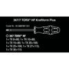 Wera 367 7 Torx HF Schraubendreher Set Kraftform plus +