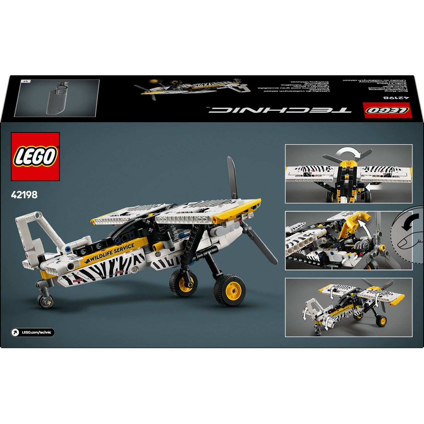 Lego Lego Technic 42198 Dschungelflugzeuge