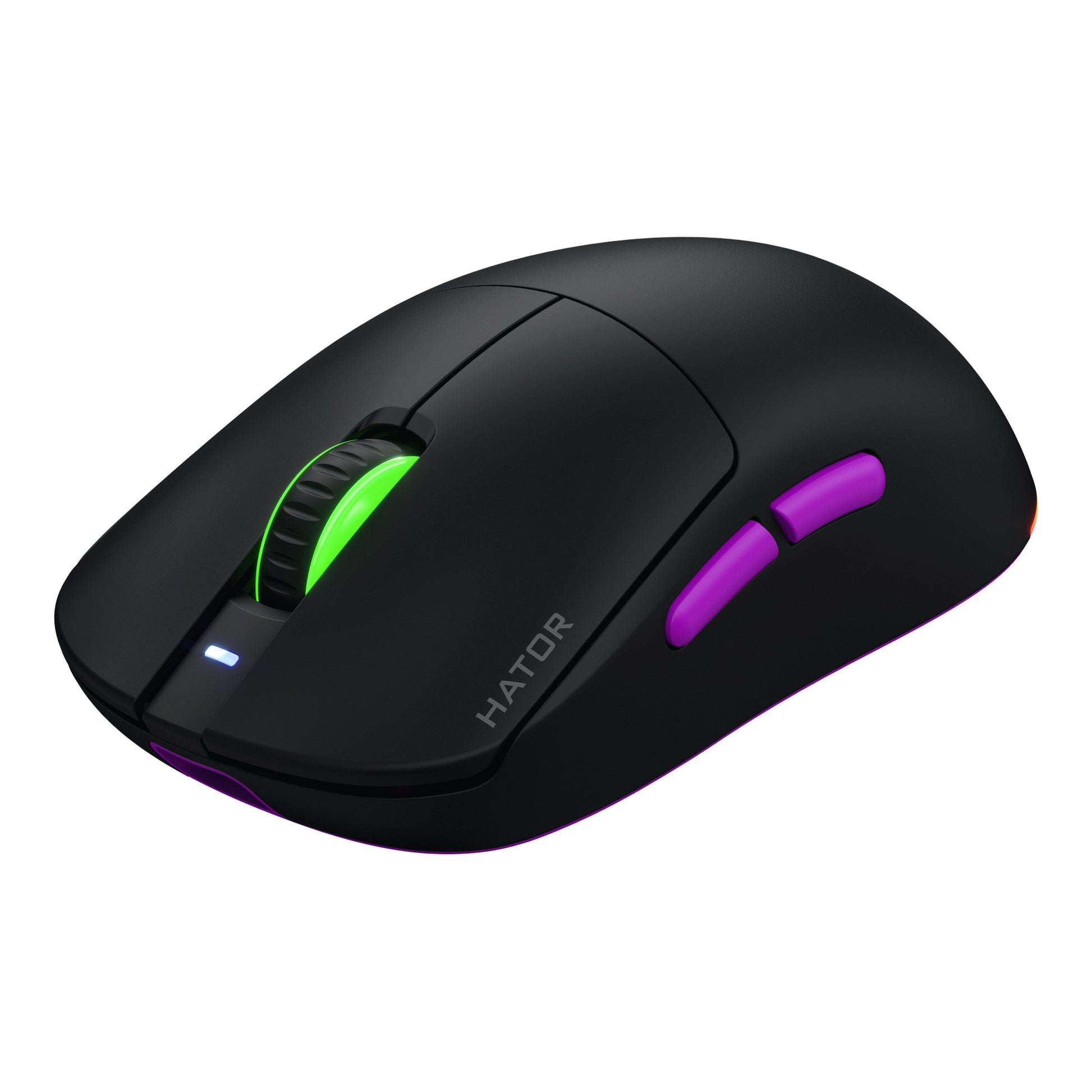 Hator Quasar 3 Ultra 8K kabellose Gaming-Maus (schwarz, 400–30.000 dpi, RGB, 2,4 GHz Bluetooth 5.1 USB)