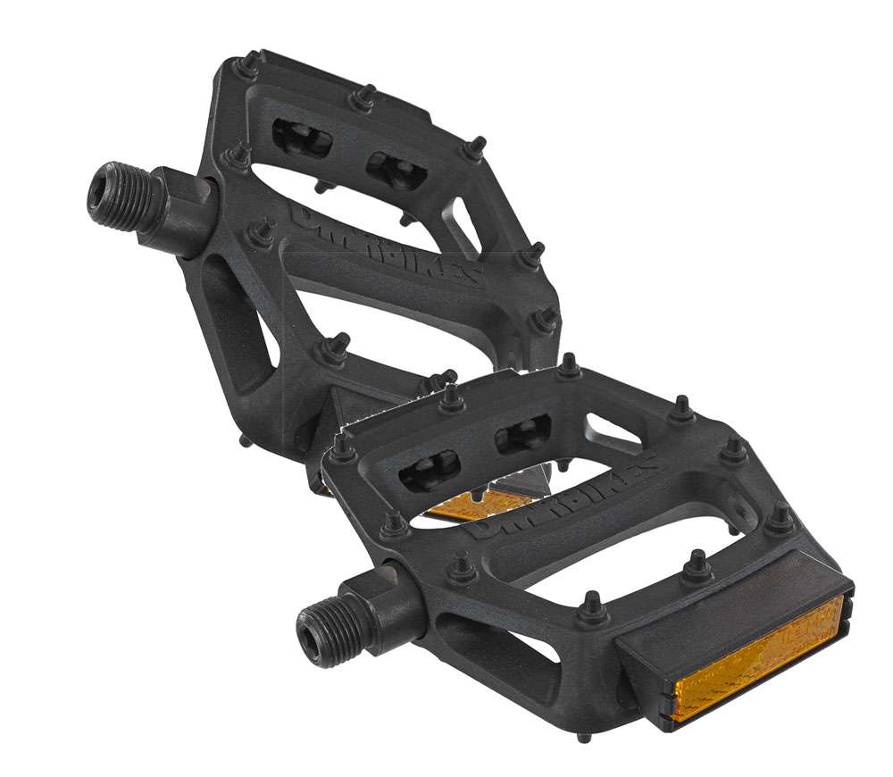 DMR Pedale v6 schwarz inkl. Reflektoren