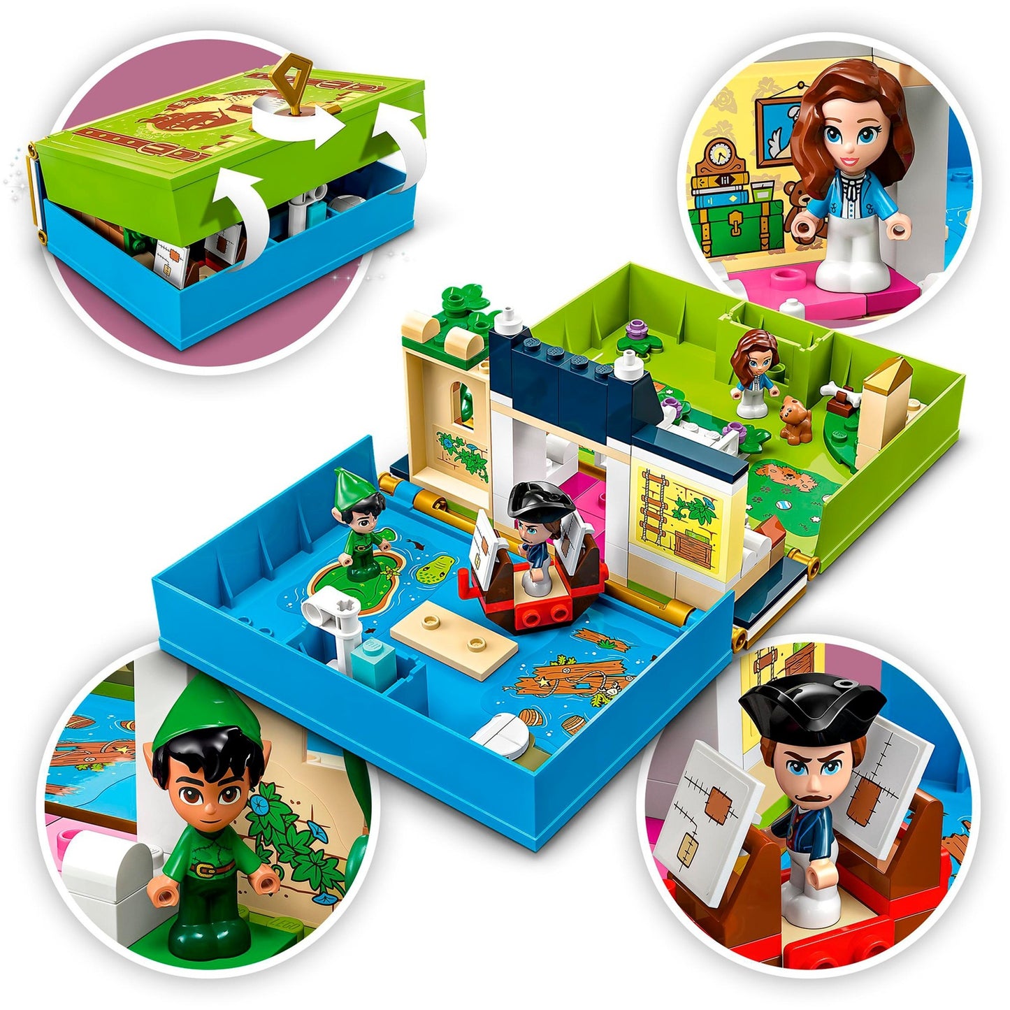 Lego Lego Peter Pan Wendys Story Book Adventure Set
