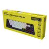 Hator Skyfall Mag Ultima 8K Wireless, Gaming-Tastatur (schwarz, US-Layout, Hator Aurum Ice, 65 %, RGB, Double-Shot PBT, Hot-Swap, 2,4 GHz Bluetooth USB-C)
