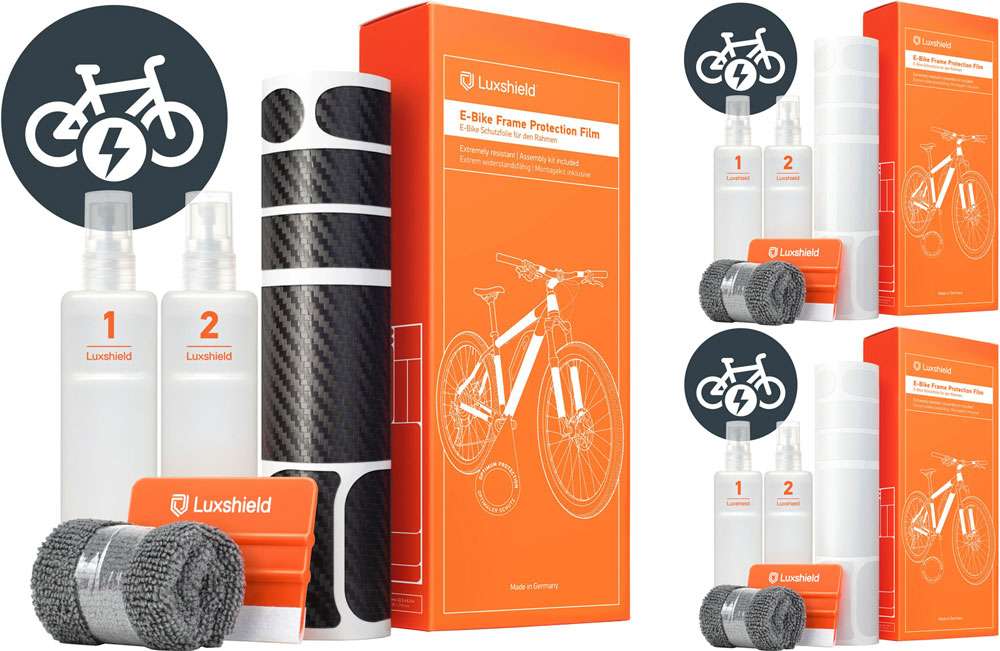 Luxshield Rahmenschutzfolie Universal E-Bike